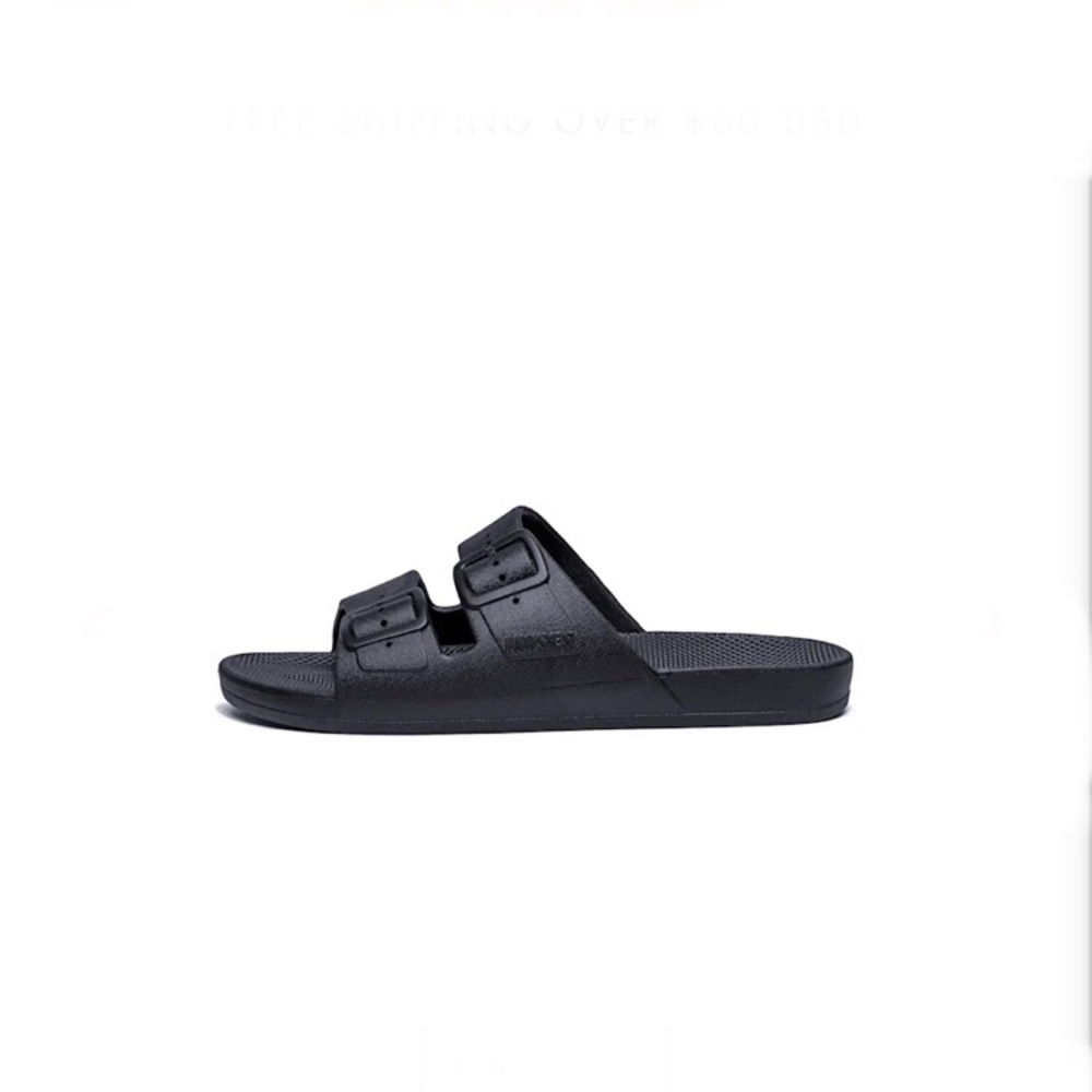 Freedom Moses Two-Band Rubber Slides